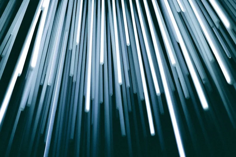 Abstract black and white digital pattern representing data and threat intelligence feeds